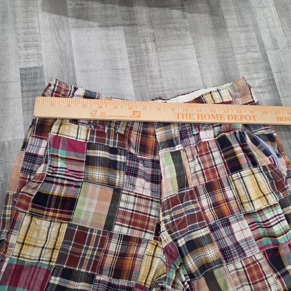 Y2k American Eagle Patchwork Shorts EUC Size 30 C… - image 8